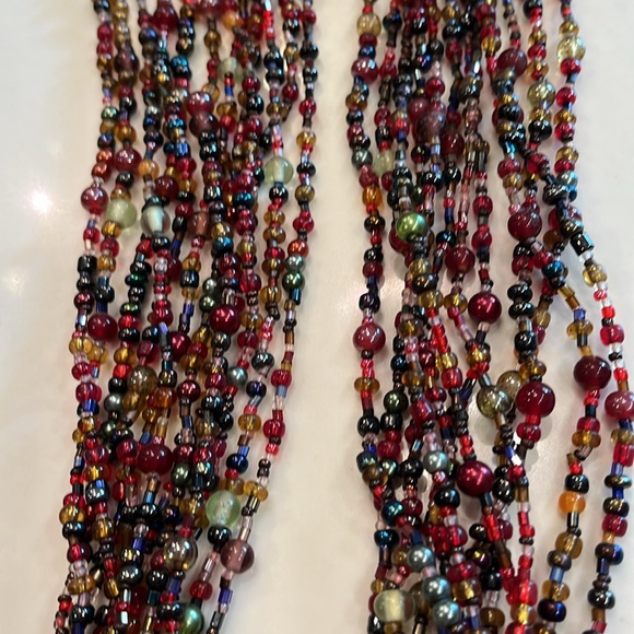 Joan Rivers Stunning Long Multi Color Beaded Necklace. Goes with everything - Picture 10 of 13